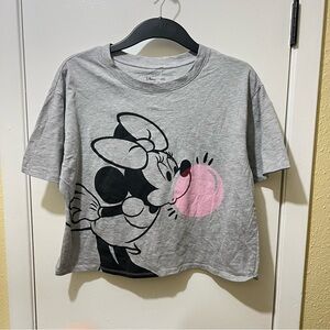 Disney Minnie Mouse Crop Shirt Size XL